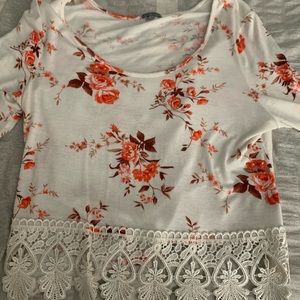 Charlotte Russe floral top